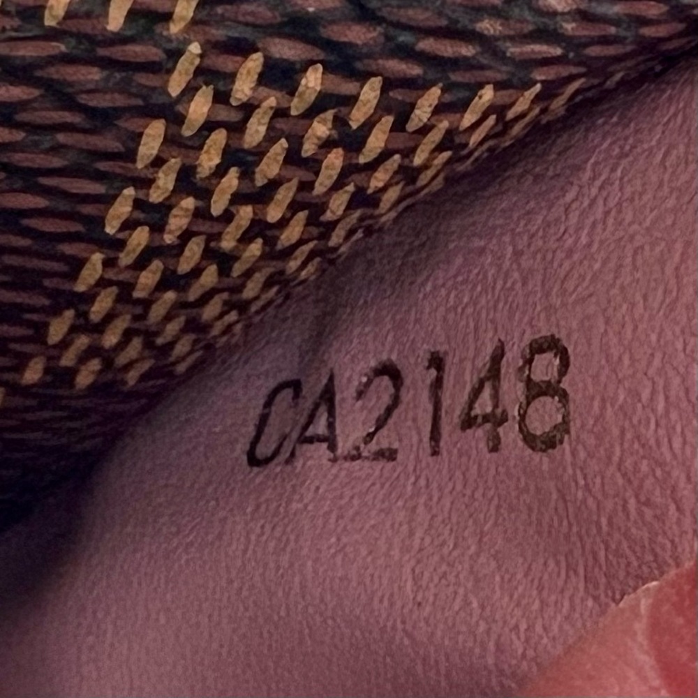 Louis Vuitton Sarah Damier Ebene Wallet - Picture 9 of 9